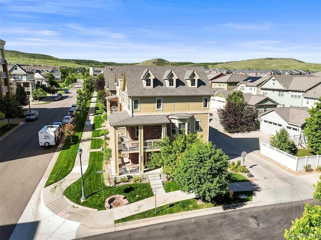 10241 Bellwether Ln, Lone Tree, CO 80124 - aerial perspective of suburban area