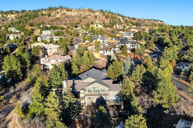 birds eye view of property featuring a residential view