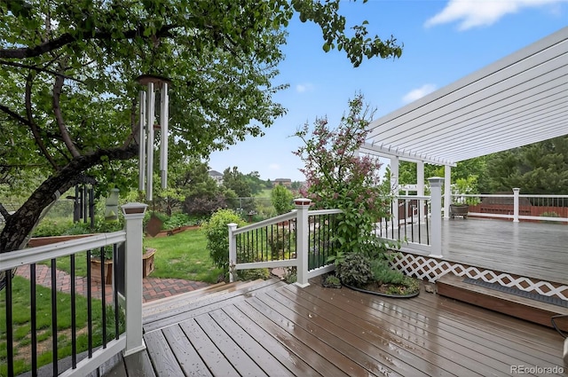 7330 Cotton Dr, Colorado Springs, CO 80923 - deck with a pergola