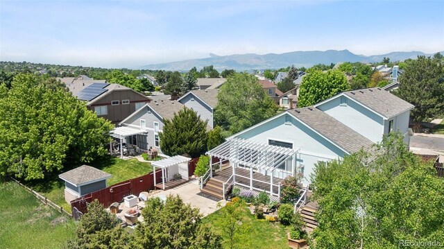 7330 Cotton Dr, Colorado Springs, CO 80923 - aerial view of residential area