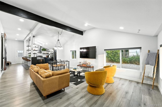 2500 Estes St, Lakewood, CO 80215 - living area with recessed lighting, wood finished floors, and plenty of natural light