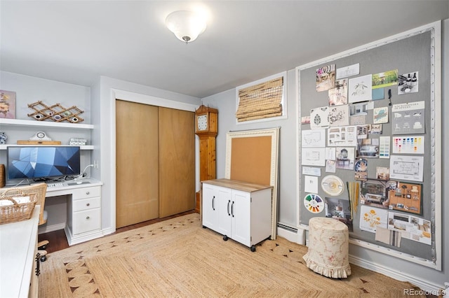 1100 Pontiac St, Denver, CO 80220 - office space with a baseboard heating unit