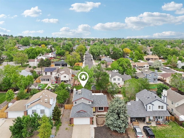 6337 W 68th Pl, Arvada, CO 80003 - aerial perspective of suburban area