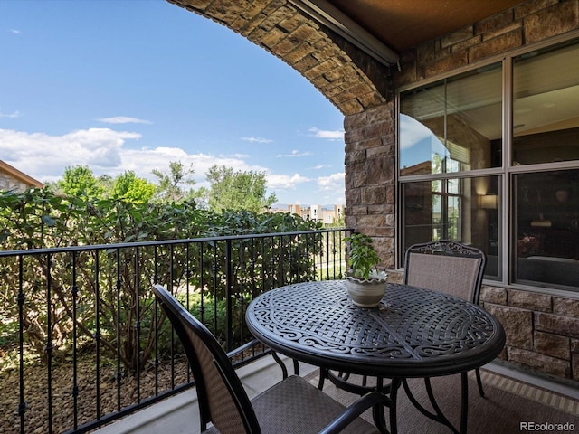 2363 Primo Rd Unit A, Highlands Ranch, CO 80129 - view of balcony