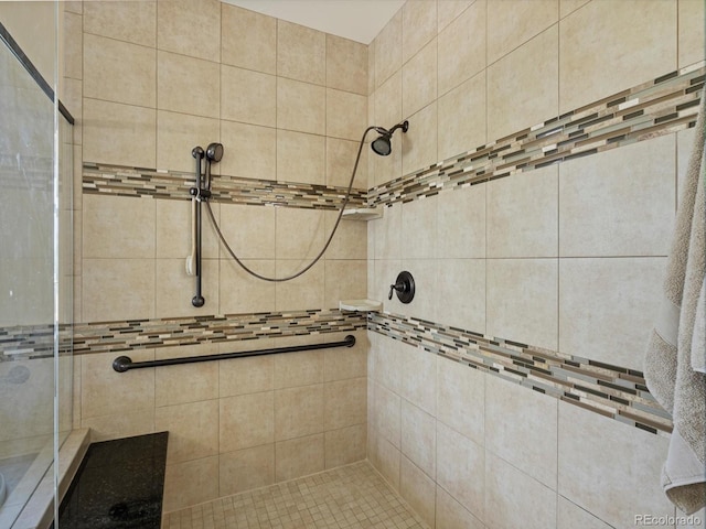 2363 Primo Rd Unit A, Highlands Ranch, CO 80129 - full bathroom with a tile shower