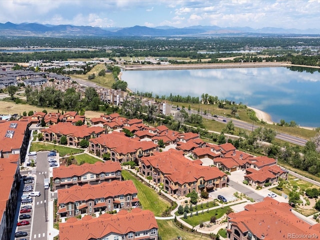 2363 Primo Rd Unit A, Highlands Ranch, CO 80129 - bird's eye view of a water and mountain view