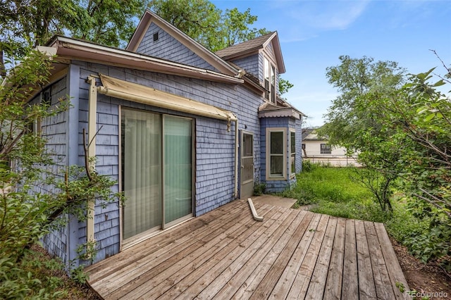 2402 W Uintah St, Colorado Springs, CO 80904 - view of wooden deck