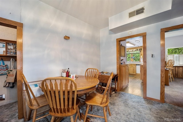 2402 W Uintah St, Colorado Springs, CO 80904 - view of carpeted dining area