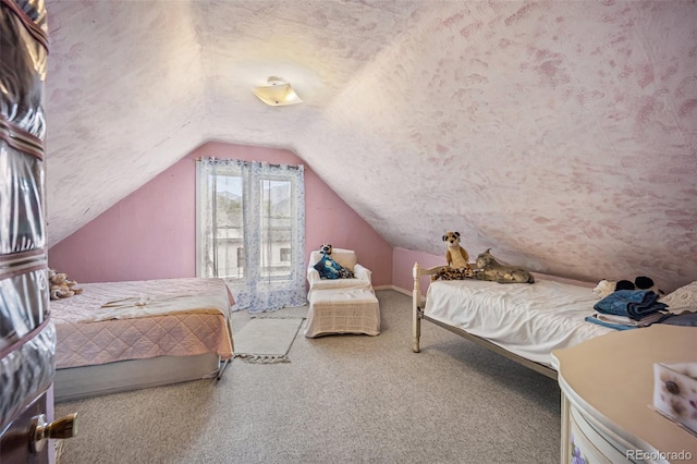 2402 W Uintah St, Colorado Springs, CO 80904 - carpeted bedroom with vaulted ceiling