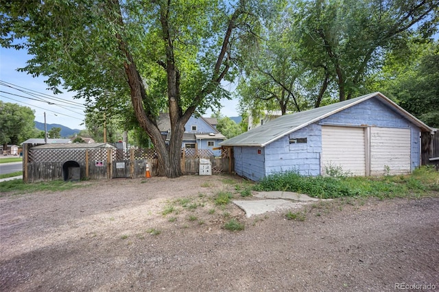 2402 W Uintah St, Colorado Springs, CO 80904 - view of detached garage