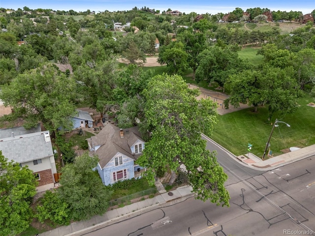 2402 W Uintah St, Colorado Springs, CO 80904 - bird's eye view