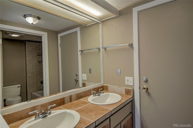 21650 US Highway 6 Unit 2096, Dillon, CO 80435 - bathroom with toilet and double vanity