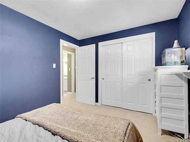 13133 Regulus Dr, Lone Tree, CO 80124 - bedroom featuring light colored carpet and a closet
