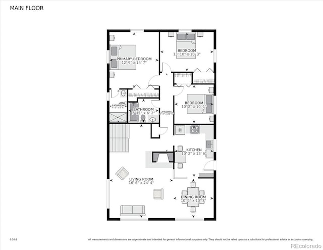 3298 Quail St, Wheat Ridge, CO 80033 - room layout