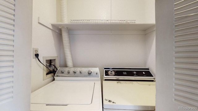 6796 S Independence St, Littleton, CO 80128 - washroom with washer and clothes dryer