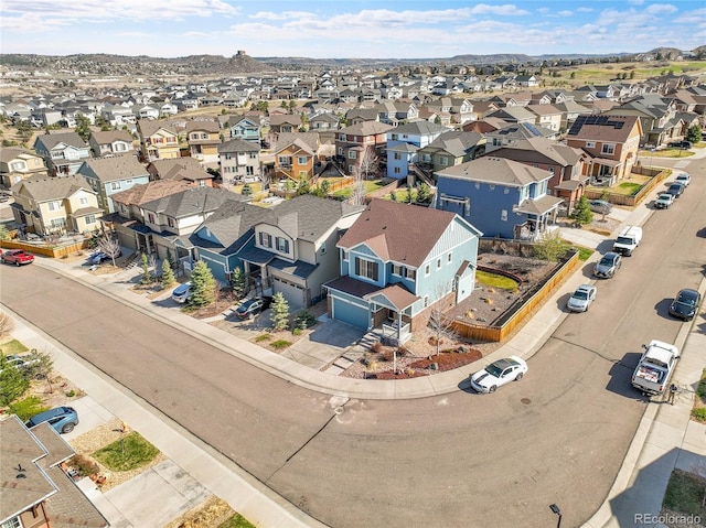 3266 Riverwood Way, Castle Rock, CO 80109 - birds eye view of property featuring a residential view