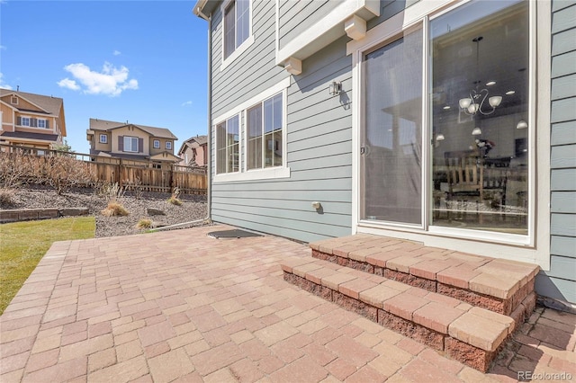 3266 Riverwood Way, Castle Rock, CO 80109 - view of patio / terrace featuring fence