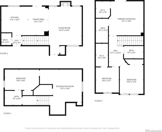 9905 Aftonwood St, Highlands Ranch, CO 80126 - view of property floor plan