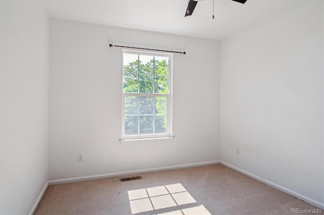 9905 Aftonwood St, Highlands Ranch, CO 80126 - carpeted empty room featuring healthy amount of natural light and a ceiling fan