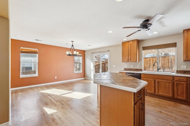 16351 E 104th Pl, Commerce City, CO 80022 - kitchen featuring a sink, dishwasher, healthy amount of natural light, and recessed lighting