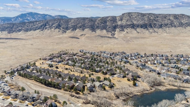 mountain view featuring a residential view