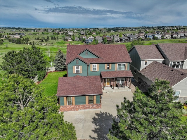 23427 Song Bird Hills Pl, Parker, CO 80138 - aerial perspective of suburban area
