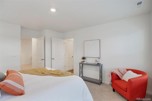 7017 Kali Ct, Frederick, CO 80530 - bedroom with light carpet and recessed lighting
