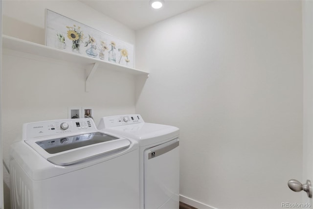7017 Kali Ct, Frederick, CO 80530 - laundry room with separate washer and dryer