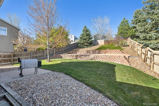 2905 E Yarrow Cir, Superior, CO 80027 - view of yard with a patio