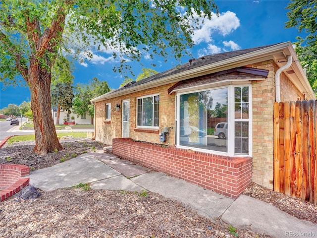 1600 Xanthia St, Denver, CO 80220 - view of front of home with brick siding