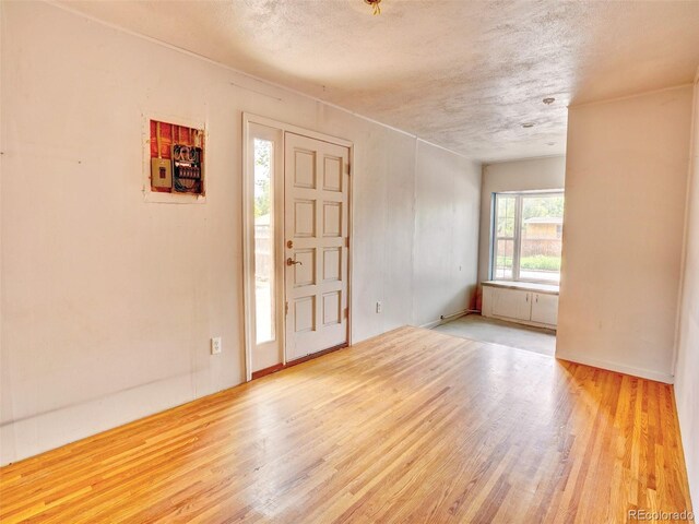 1600 Xanthia St, Denver, CO 80220 - entrance foyer with wood finished floors