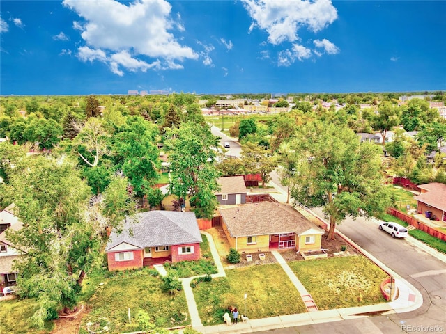 1600 Xanthia St, Denver, CO 80220 - aerial perspective of suburban area