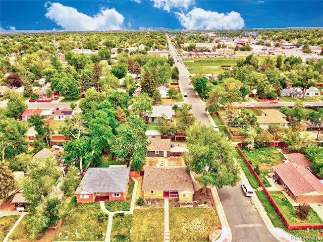 1600 Xanthia St, Denver, CO 80220 - aerial perspective of suburban area