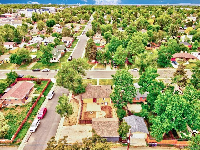 1600 Xanthia St, Denver, CO 80220 - aerial view of residential area
