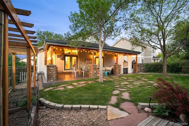 6480 Moss Cir, Arvada, CO 80007 - rear view of property with a fenced backyard