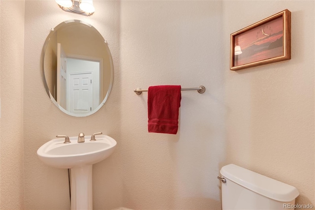 bathroom with toilet