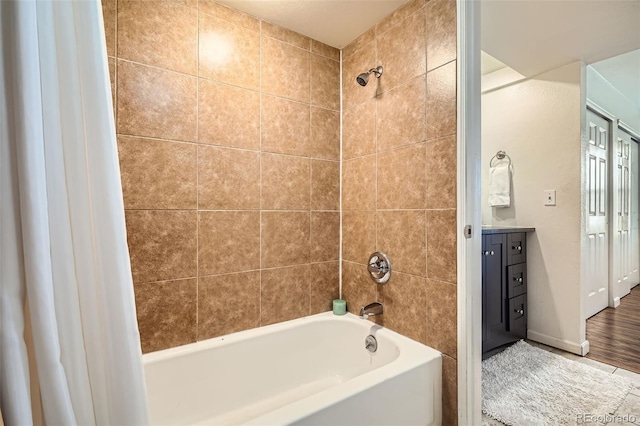 701 Harlan St Unit E59, Lakewood, CO 80214 - full bath with shower / bath combo with shower curtain and vanity