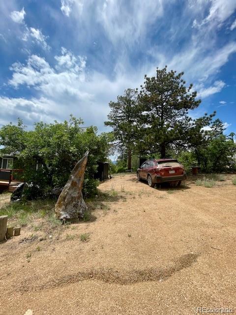640 Ridgeway Dr, Cotopaxi, CO 81223 - view of yard with driveway