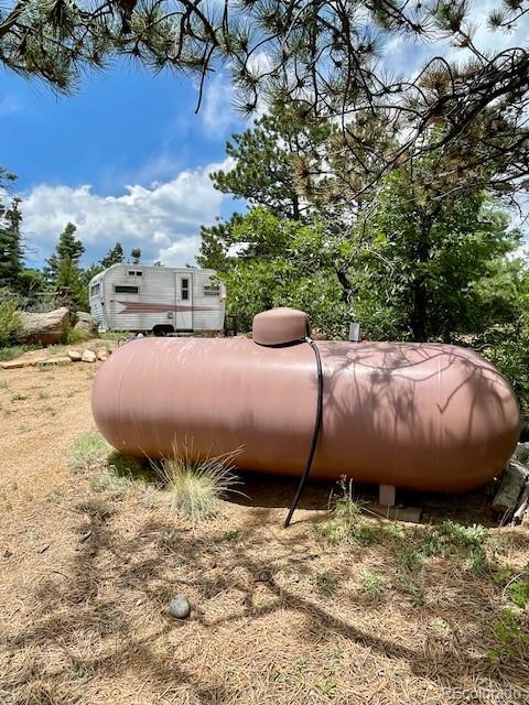640 Ridgeway Dr, Cotopaxi, CO 81223 - exterior view of gas tank