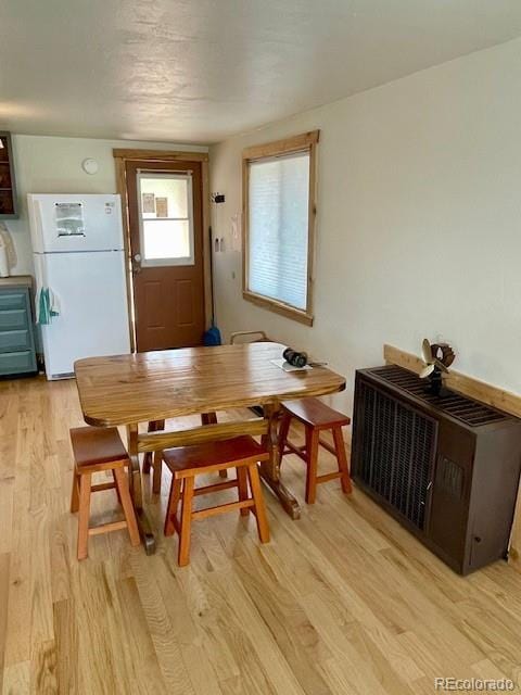 640 Ridgeway Dr, Cotopaxi, CO 81223 - dining area with light wood-style floors
