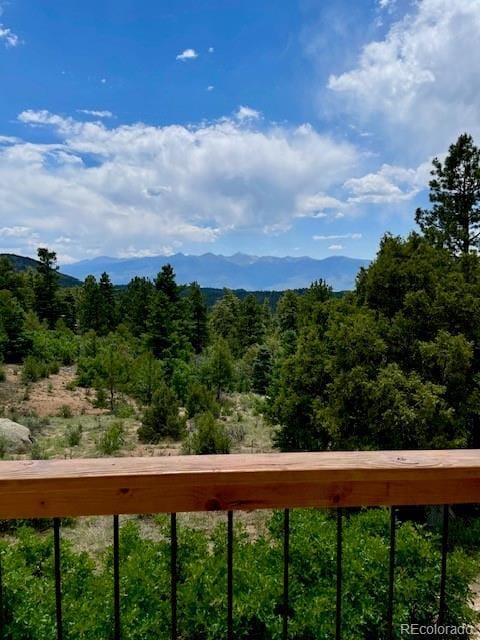 640 Ridgeway Dr, Cotopaxi, CO 81223 - mountain view with a forest
