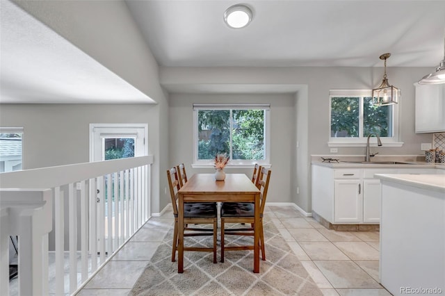 2602 Cove Creek Ct, Highlands Ranch, CO 80129 - dining room with healthy amount of natural light and light tile patterned flooring