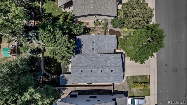 2602 Cove Creek Ct, Highlands Ranch, CO 80129 - aerial view of property and surrounding area