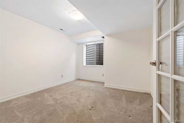 443 Garfield St, Denver, CO 80206 - empty room with carpet flooring and baseboards