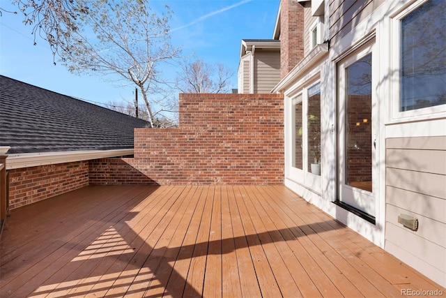 443 Garfield St, Denver, CO 80206 - view of wooden terrace