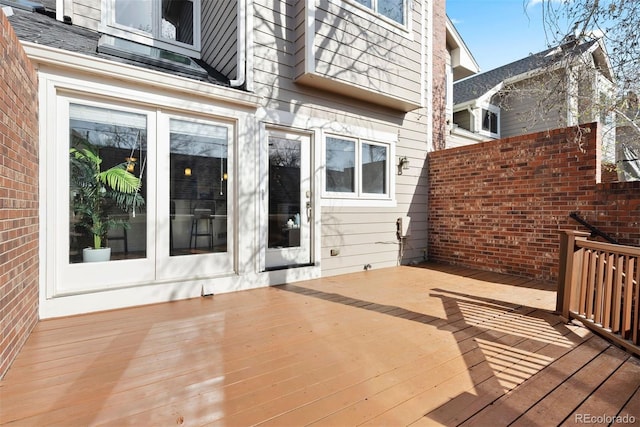 443 Garfield St, Denver, CO 80206 - view of wooden terrace