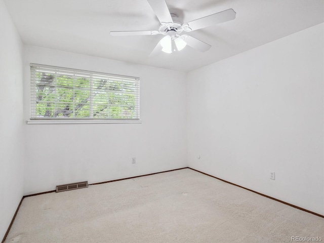 6898 W Nova Dr, Littleton, CO 80128 - carpeted empty room with a ceiling fan and baseboards
