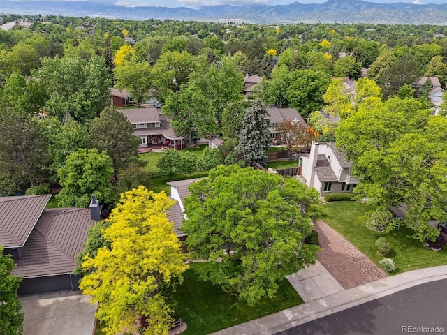 6898 W Nova Dr, Littleton, CO 80128 - drone / aerial view of a mountain backdrop