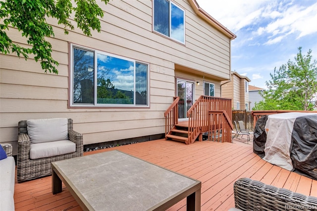 view of deck