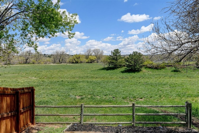 8680 Apache Plume Dr, Parker, CO 80134 - view of yard with a rural view